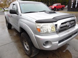 2008 TOYOTA TACOMA EXTENDED CAB SR5 SILVER 2.7 MT 4WD Z19869